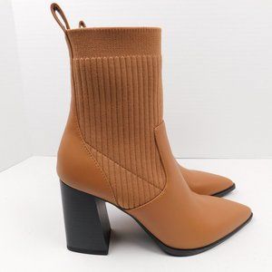 Open Edit Rafael Pointed Toe Ankle Boots 7 NEW (121723)